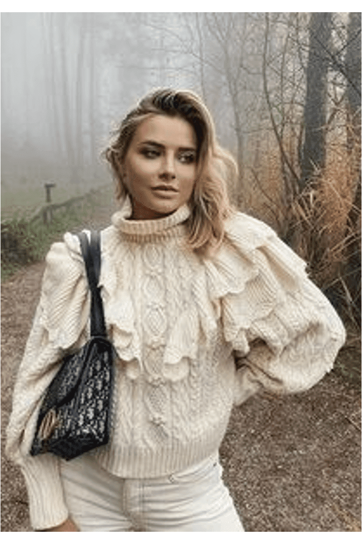 Seine Ruffle Sweater image 2