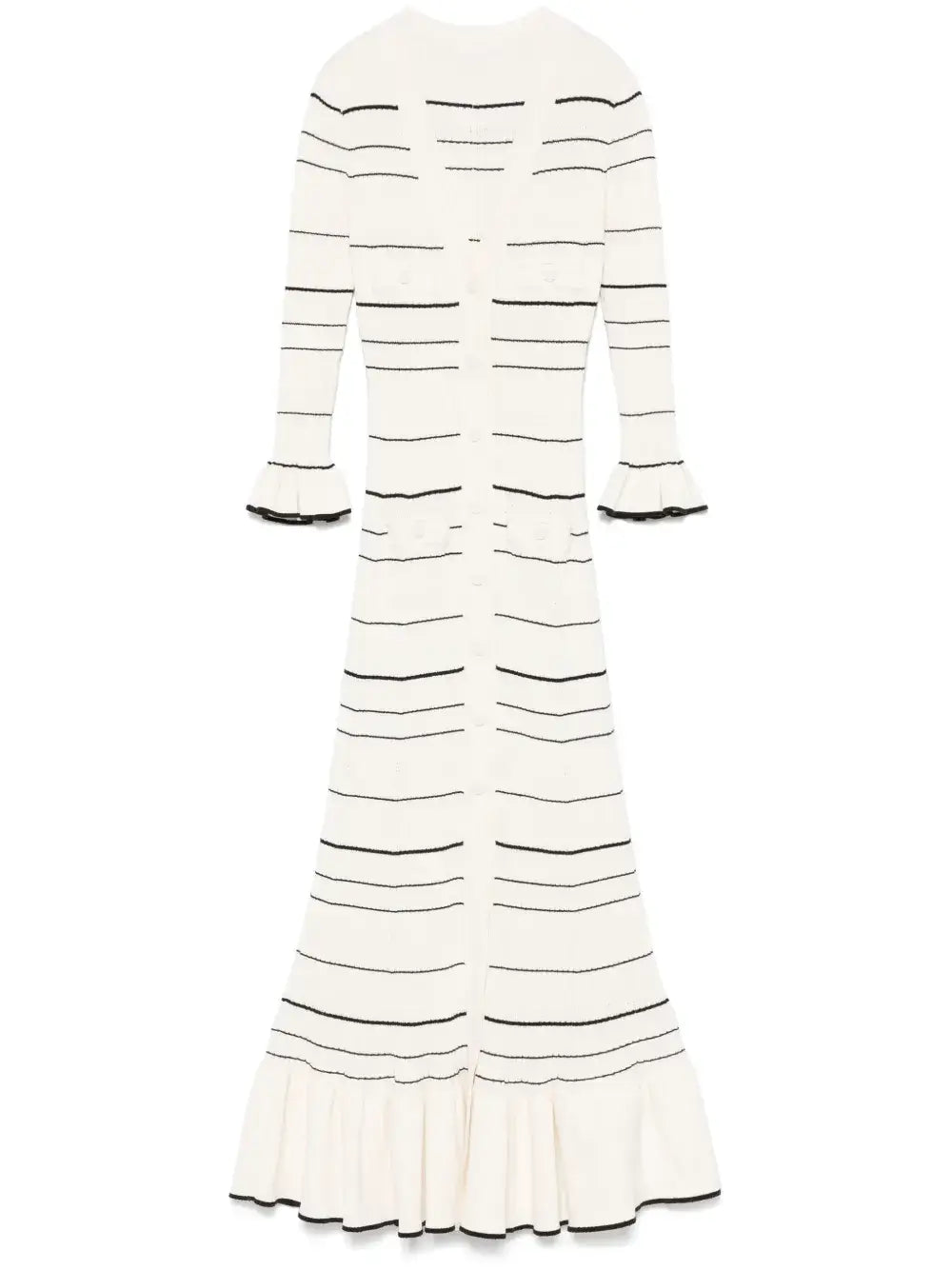 Striped Knit Midi image 0
