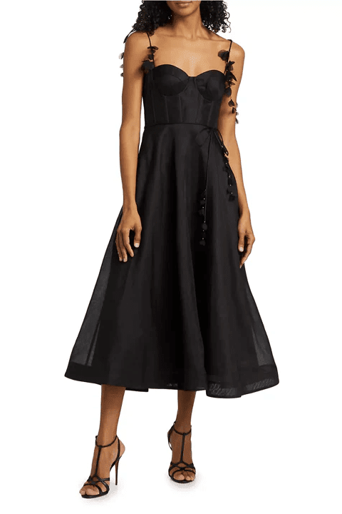 Marguerite Black Midi image 1