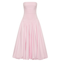 Pink Pleated Dress