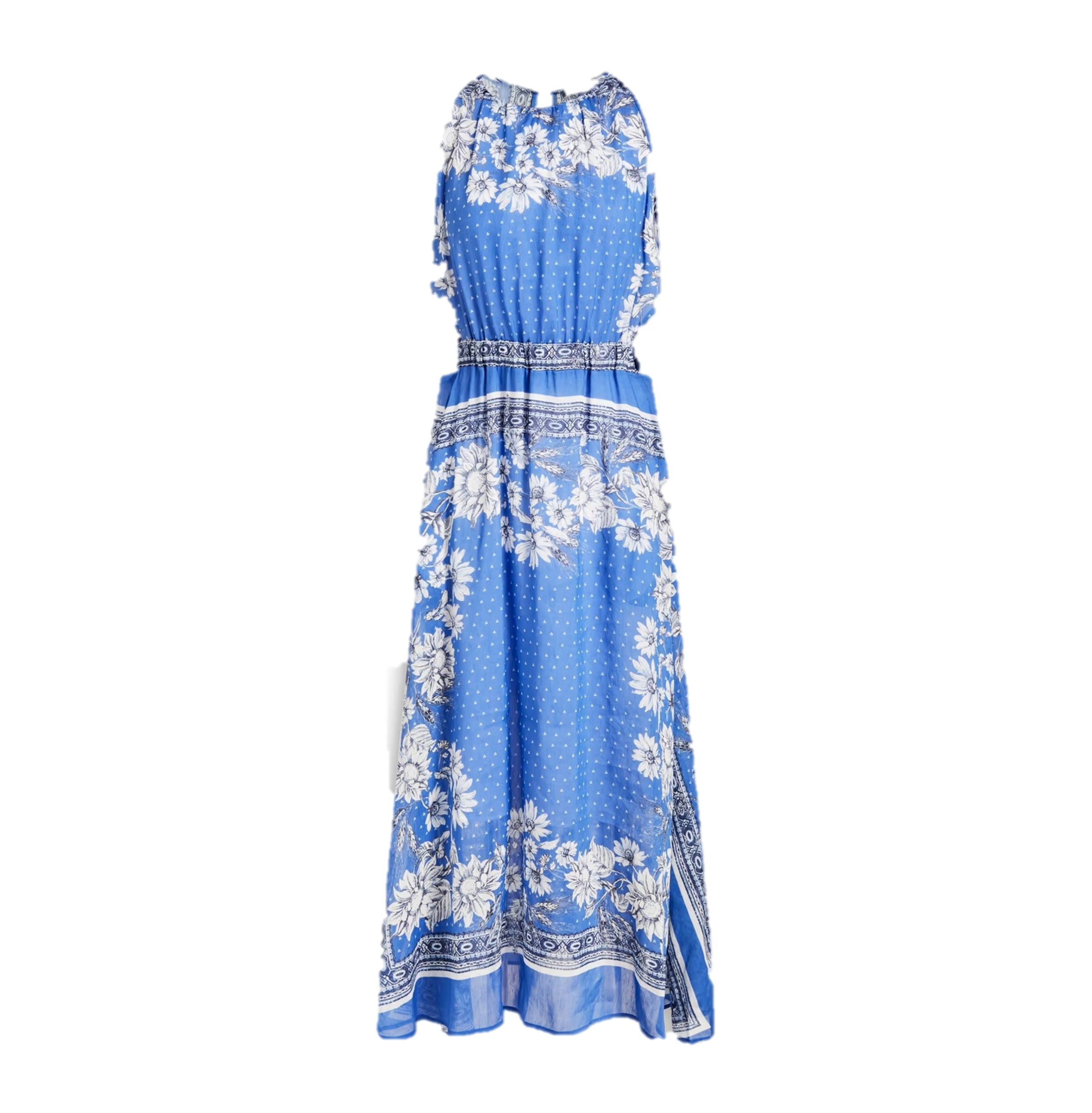 Paisley Blue Midi