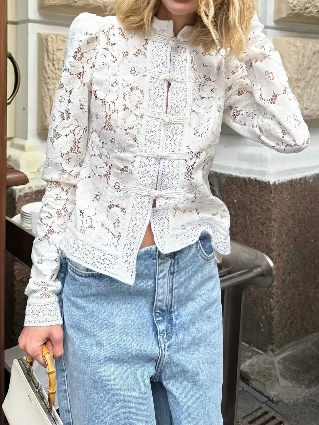 Floral Lace Blouse