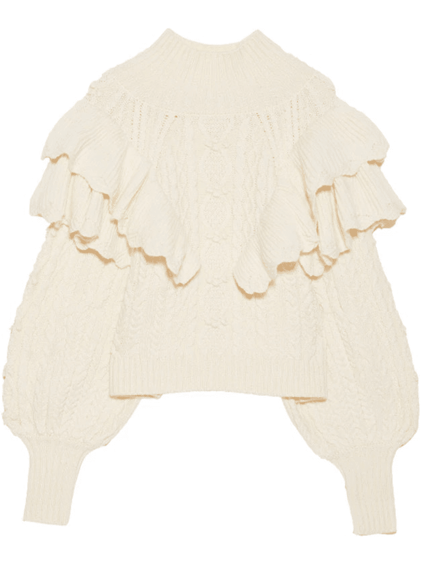 Seine Ruffle Sweater image 0