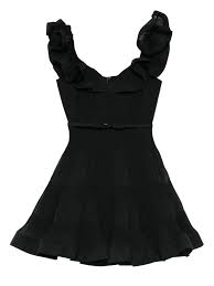 Black Pleated Mini
